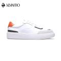 ABINITIO Fashion Comfortable White PU Men Casual Shoes And Sneakers